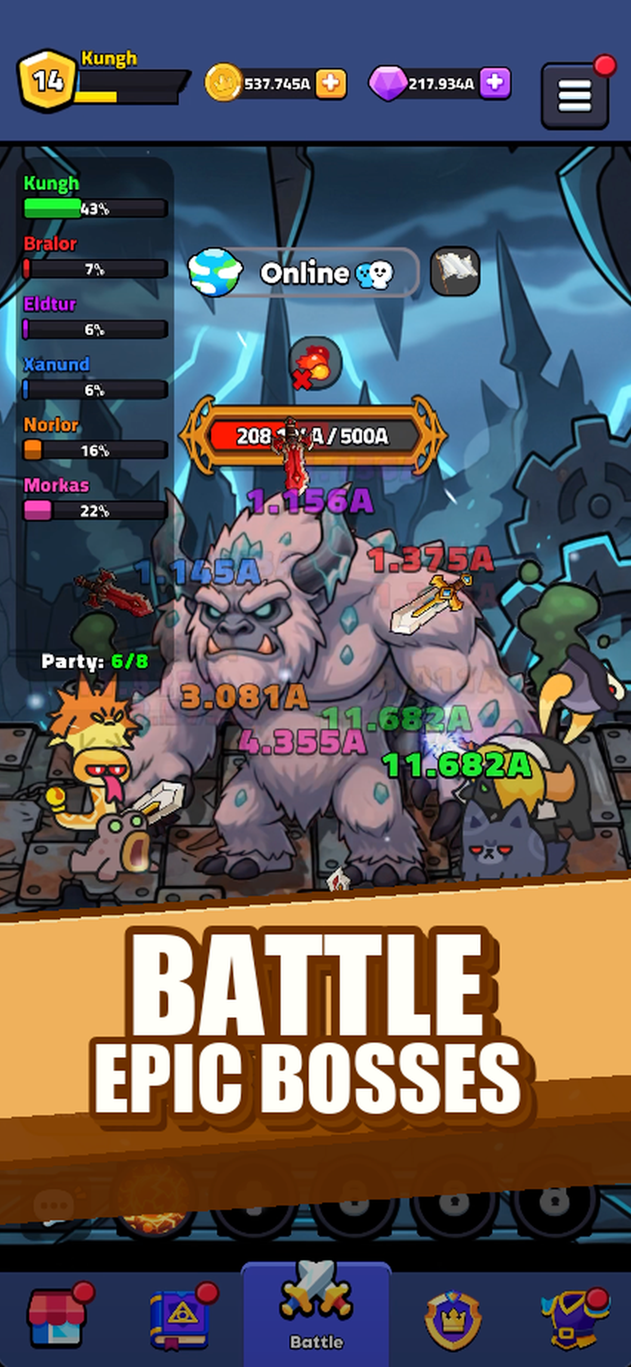 Battle in Whispering Woods